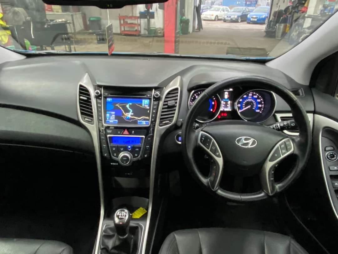 Inside of a second Hyundai