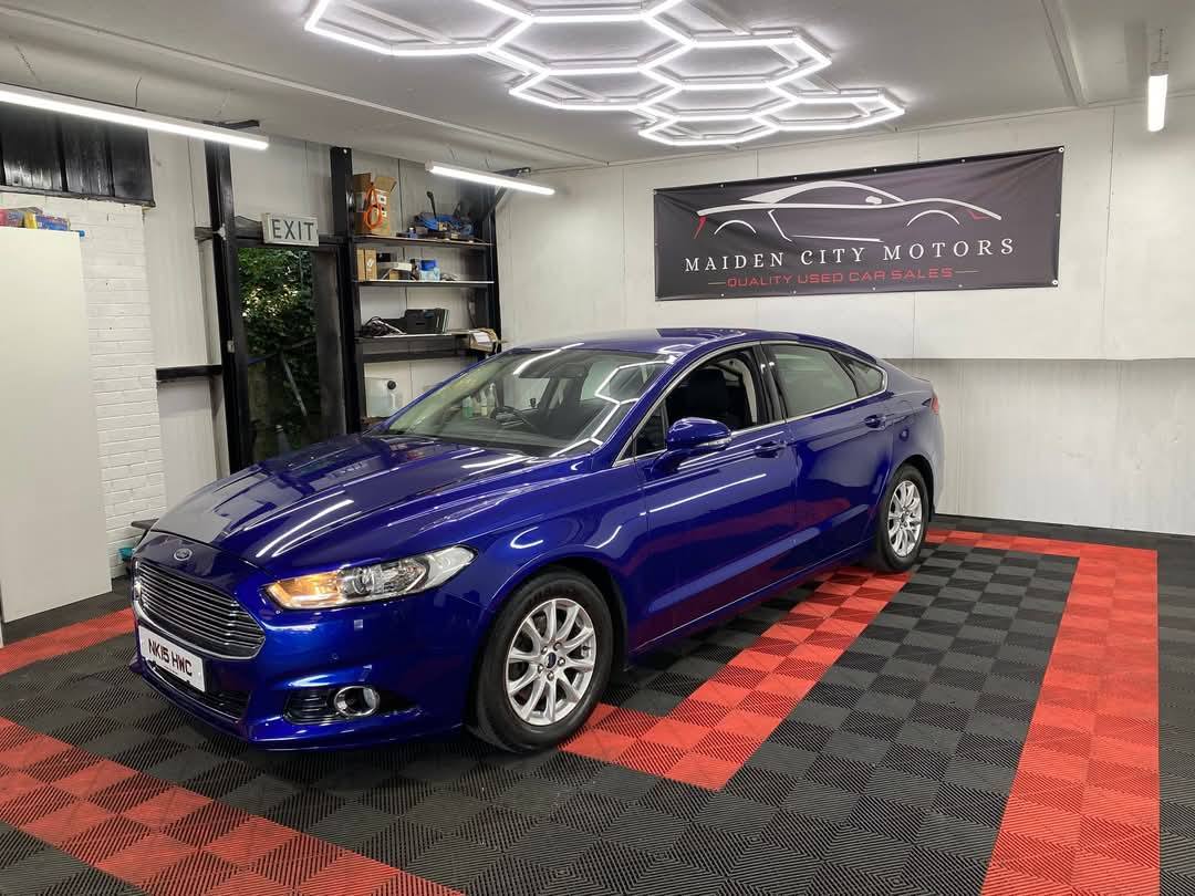 Like new deep blue Ford
