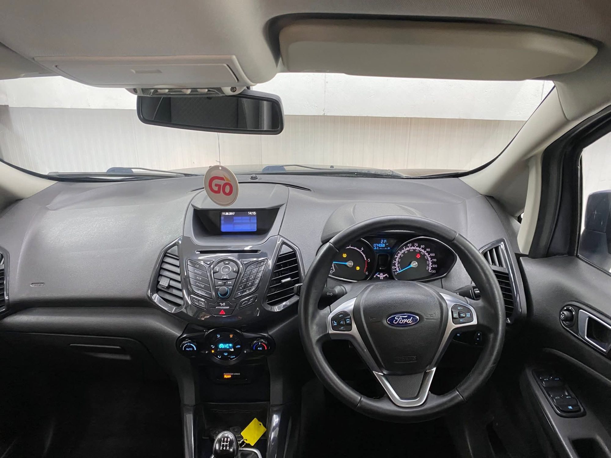 Clean modern Ford interior